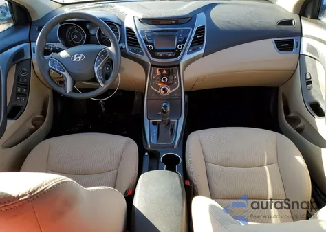 2014 Hyundai Elantra Se from USA, damaged, VIN 5NPDH4AEXEH459736